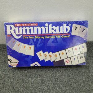 VTG 1997 Sealed RUMMIKUB Game Original Pressman Fast Moving Rummy Tile Hertzano